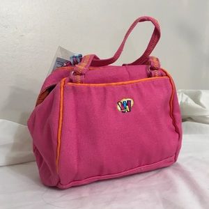 🌸NWT Webkins 00s Hot Pink&Orange Mini Pet Handbag
